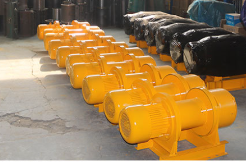 Winch production drawing